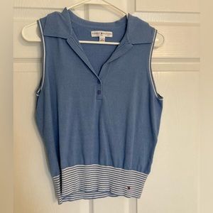 Tommy Hilfiger Golf Collared Tank Top VTG